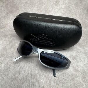 Vintage Y2Kcore Gatorz Magnum Brushed Steel Frame Sunglasses With Case
